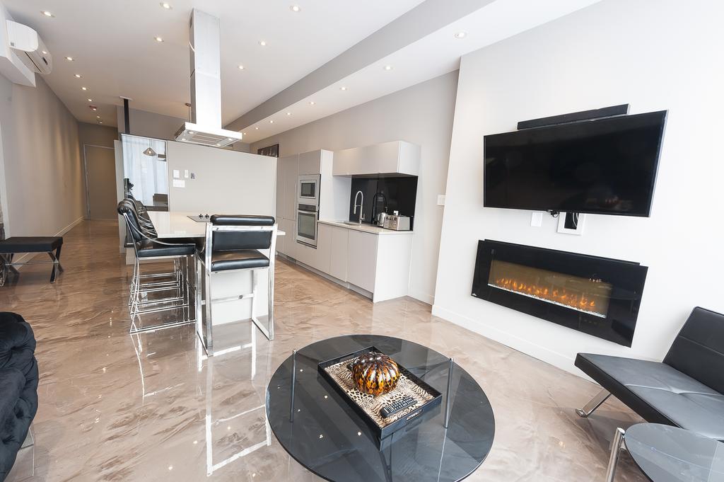 Apartament Boutique Lofts Milton Parc By Simplissimmo Montreal Zewnętrze zdjęcie