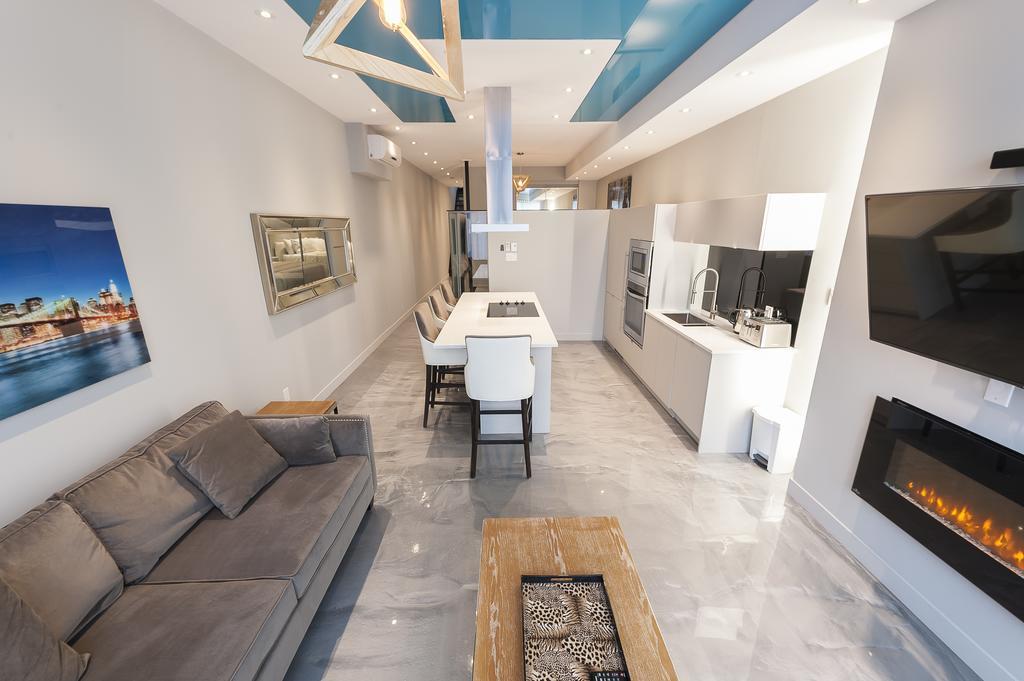 Apartament Boutique Lofts Milton Parc By Simplissimmo Montreal Zewnętrze zdjęcie