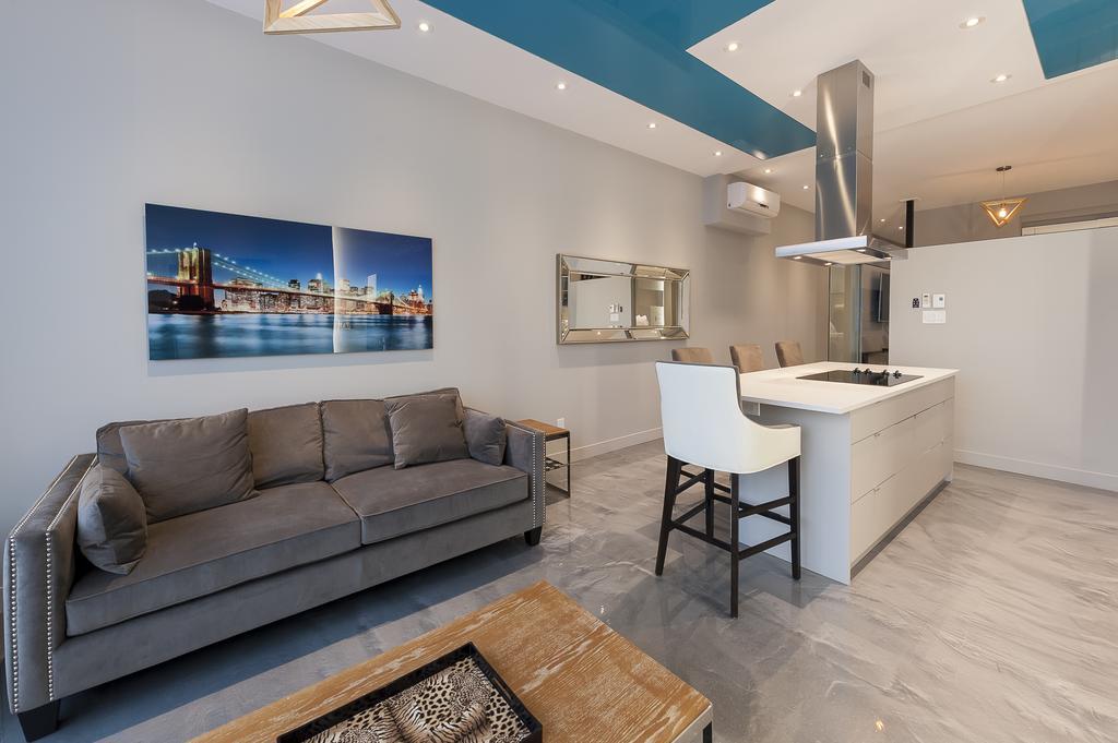 Apartament Boutique Lofts Milton Parc By Simplissimmo Montreal Zewnętrze zdjęcie