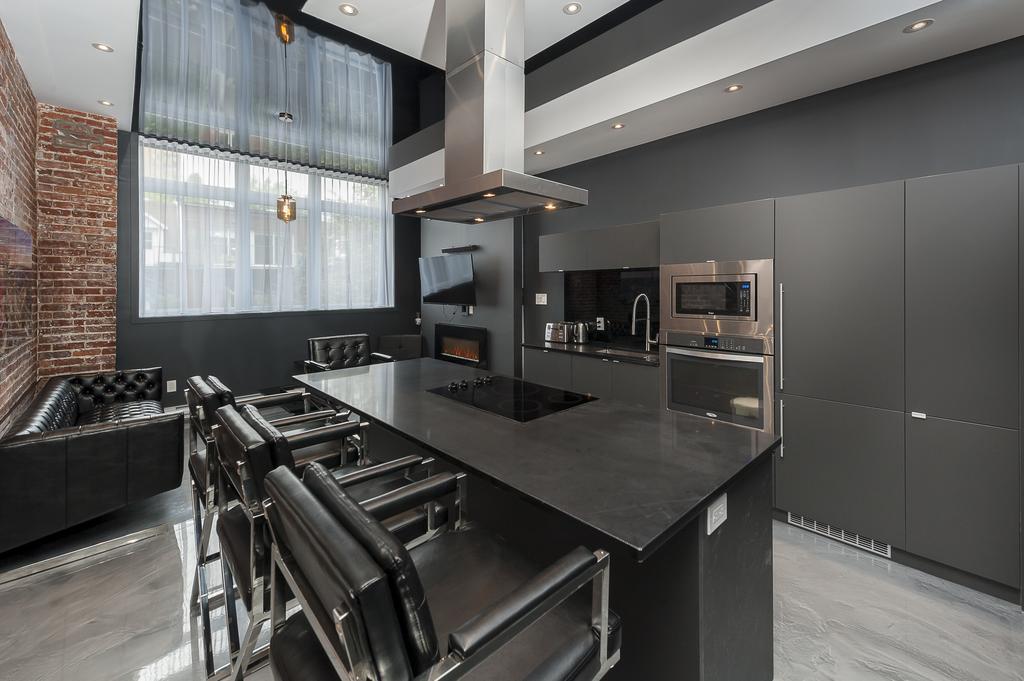 Apartament Boutique Lofts Milton Parc By Simplissimmo Montreal Zewnętrze zdjęcie